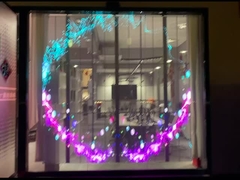 Hiển thị lưới LED cho sử dụng kính cửa sổ, quảng cáo ngoài trời