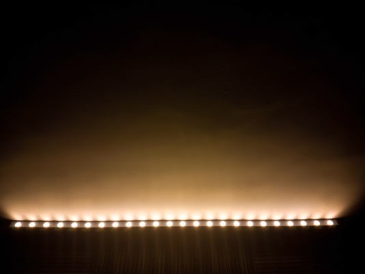 Monochrome TPU Flexible LED Wall Washer 3000K Len Led Strip Lights