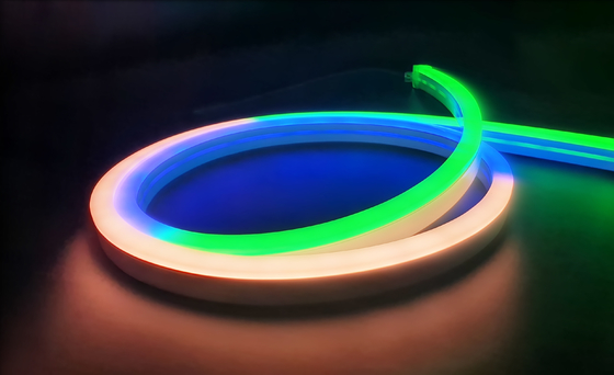 24V LED Neon Flex RGBW Neon Flexible Strip Light DMX512 điều khiển SPI